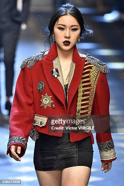 natascha lau dolce gabbana|Natasha Lau walks the runway at the Dolce & Gabbana secret .